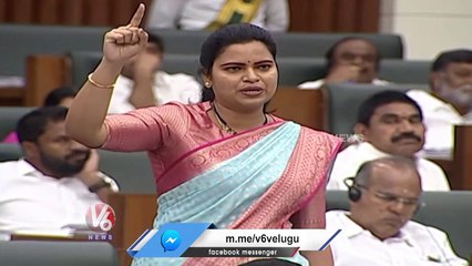 Ministers Vidadala Rajini, Roja Fires On Chandrababu In AP Assembly _ V6 News
