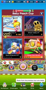 Mario Kart Tour: Mario vs Luigi Tour: Baby Peach Cup