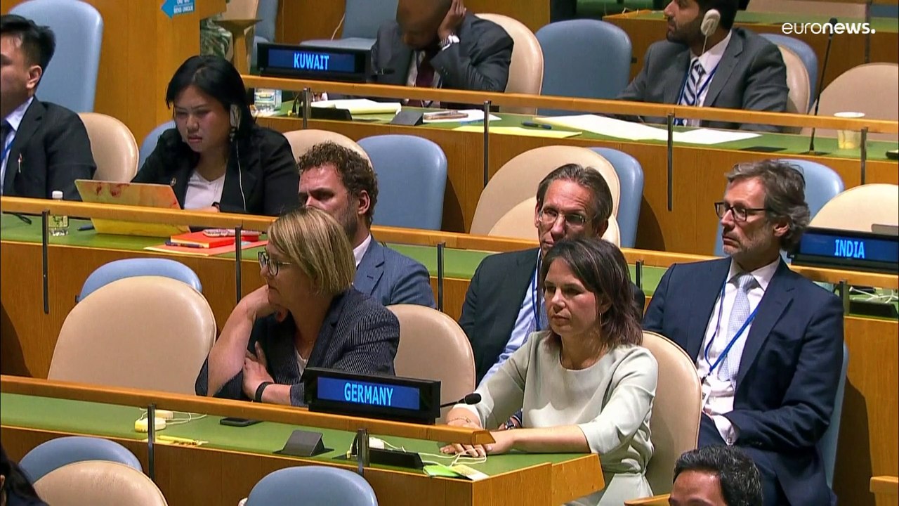 'Russlands Imperialismus' - Das sagt Kanzler Scholz bei der UNO: 16 Min. Rede auf Englisch