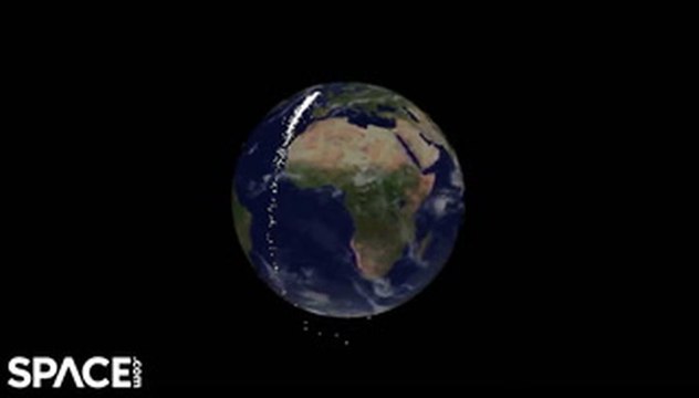 Russian anti-satellite test aftermath! Hear emergency call to space station & see debris