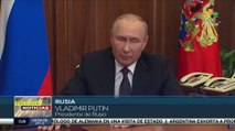 El presidente Vladímir Putin anunció la movilización militar parcial en Donbas y Jerson