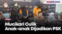 Mucikari Culik Anak-anak buat Dijadikan PSK, Mami Erika Nangis Kejer sampai Dielus-elus Polisi