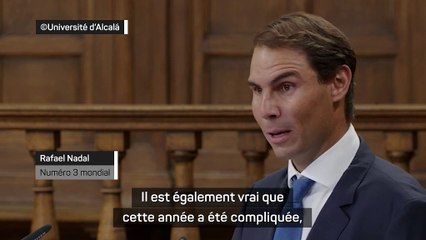 ATP - Nadal affirme que sa carrière est loin d'être terminée