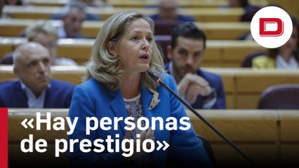 Nadia Calviño: «El Gobierno tiene personas de reconocido prestigio y de alta cualificación»