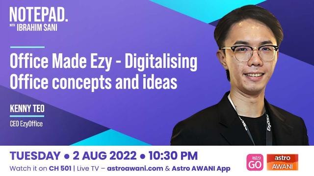 Notepad with Ibrahim Sani: Digitalising Office Concepts and Ideas