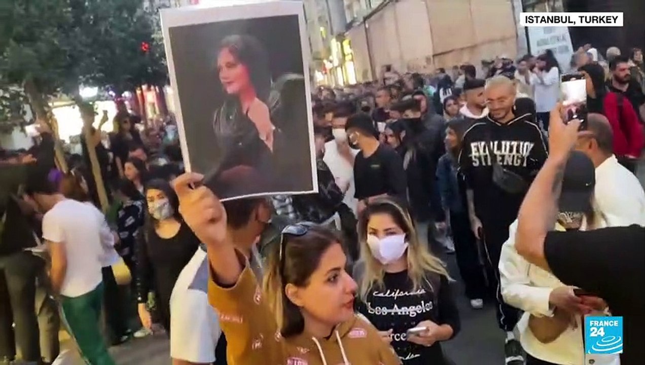 Iran faces global criticism, protests over woman's death