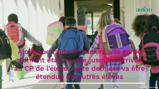 CAF : l'Aide financière garde d'enfants est élargie et étendue pour certaines familles