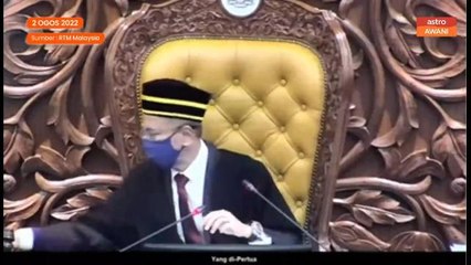 Undian belah bahagian YB Pasir Salak dikira tidak hadir - Speaker