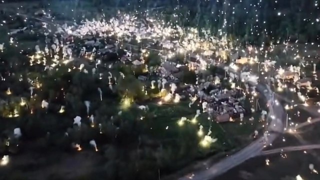 Donezk: Russen sollen Phosphorbomben abgeworfen haben