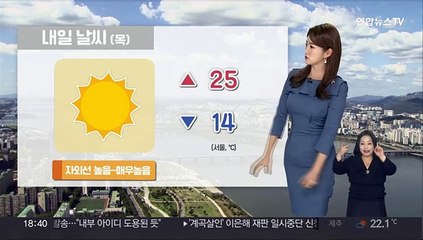 [날씨클릭] 전형적 초가을 날씨…내일 일교차 10도 이상