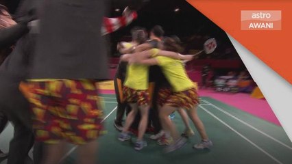 Sukan Komanwel | Malaysia rampas emas berpasukan campuran