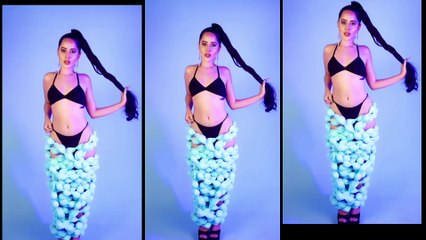 Uorfi Javed gets trolled for wearing blue lipstick