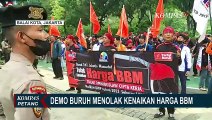 Massa Buruh di Jakarta dan Bandung Unjuk Rasa Tolak Kenaikan Harga BBM dan Menuntut Kenaikan Upah!