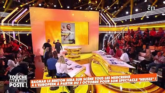 Gilles Verdez giflé en direct dans Touche pas à mon poste - C8