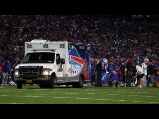 Bills' Dane Jackson taken off field in ambulance after suffering scary