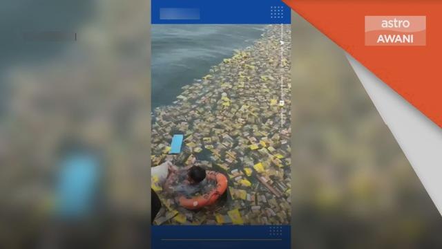 Minyak Masak Peket | Belum ada bukti minyak masak terapung dari Malaysia