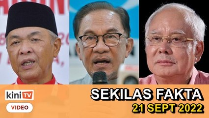 Ucapan saya dimanipulasi!, PH waspada kerana khianat Bersatu, Najib dirawat di HRC | SEKILAS FAKTA