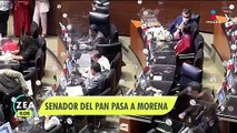 Senador del PAN Raúl Paz se suma a la bancada de Morena