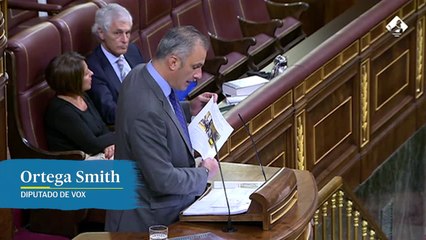 Ortega Smith y Bal en el Congreso de los Diputados
