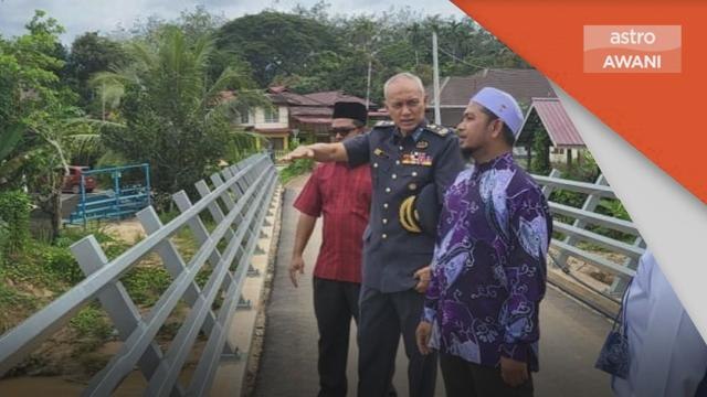 Banjir Baling, Kedah | Agong bantu sekolah agama terkesan banjir