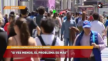 "Si ves menos, el problema es más"