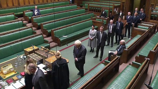 Boris Johnson swears Oath of Allegiance to the King