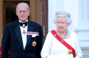 Queen Elizabeth and Prince Philip's names added to ledger stone marking graves