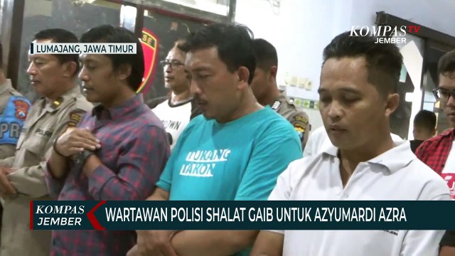 Wartawan Dan Polisi Shalat Ghaib Untuk Almarhum Azyumardi Azra