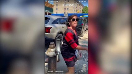 Anabel Pantoja y Yulen Pereira más felices que nunca por Nueva York