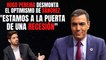 Hugo Pereira desmonta en A24 el optimismo de Pedro Sánchez: “Estamos a la puerta de una recesión”
