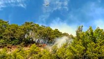 Marmaris'te Yangın; alevler Balan Dağı'na yöneldi