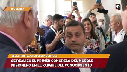 Se realizó el primer congreso del mueble misionero en el Parque del conocimiento