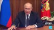 Guerre en Ukraine : V. Poutine mobilise les réservistes et se dit prêt à utiliser "tous les moyens" contre l'Occident