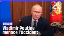 Guerre en Ukraine : Poutine se dit prêt à utiliser « tous les moyens » de défense face à l’Occident
