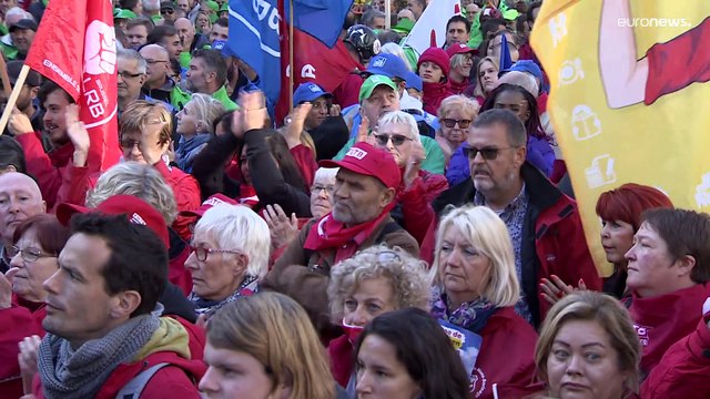 Протесты в Бельгии: активисты требуют снижения цен и повышения зарплат