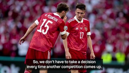 UEFA yet to decide Russia's footballing future