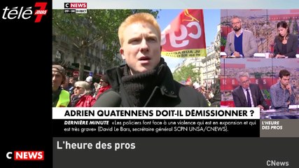 Zapping du 21/09 - "Jaloux compulsif ou tyran domestique" : Pascal Praud atomise Adrien Quatennens