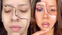 Makeup artist steps her game up with a mind-bending 'Illusion Mask' look