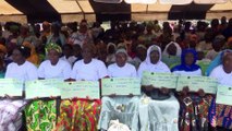 La Première Dame Dominique Ouattara offre un financement de 100 millions de FCFA aux femmes de satama sokoura