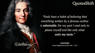 Voltaire – Sincere and Intimate Quotes about Women and Life _ Life Changing Quotes