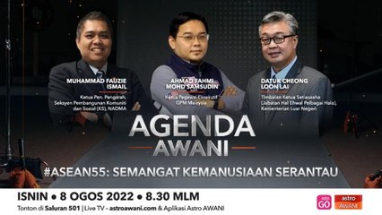 Agenda AWANI: #ASEAN55 I Semangat kemanusia serantau