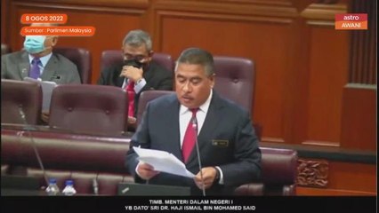 Speaker Dewan Negara tegur terjemahan Komisioner Jeneral