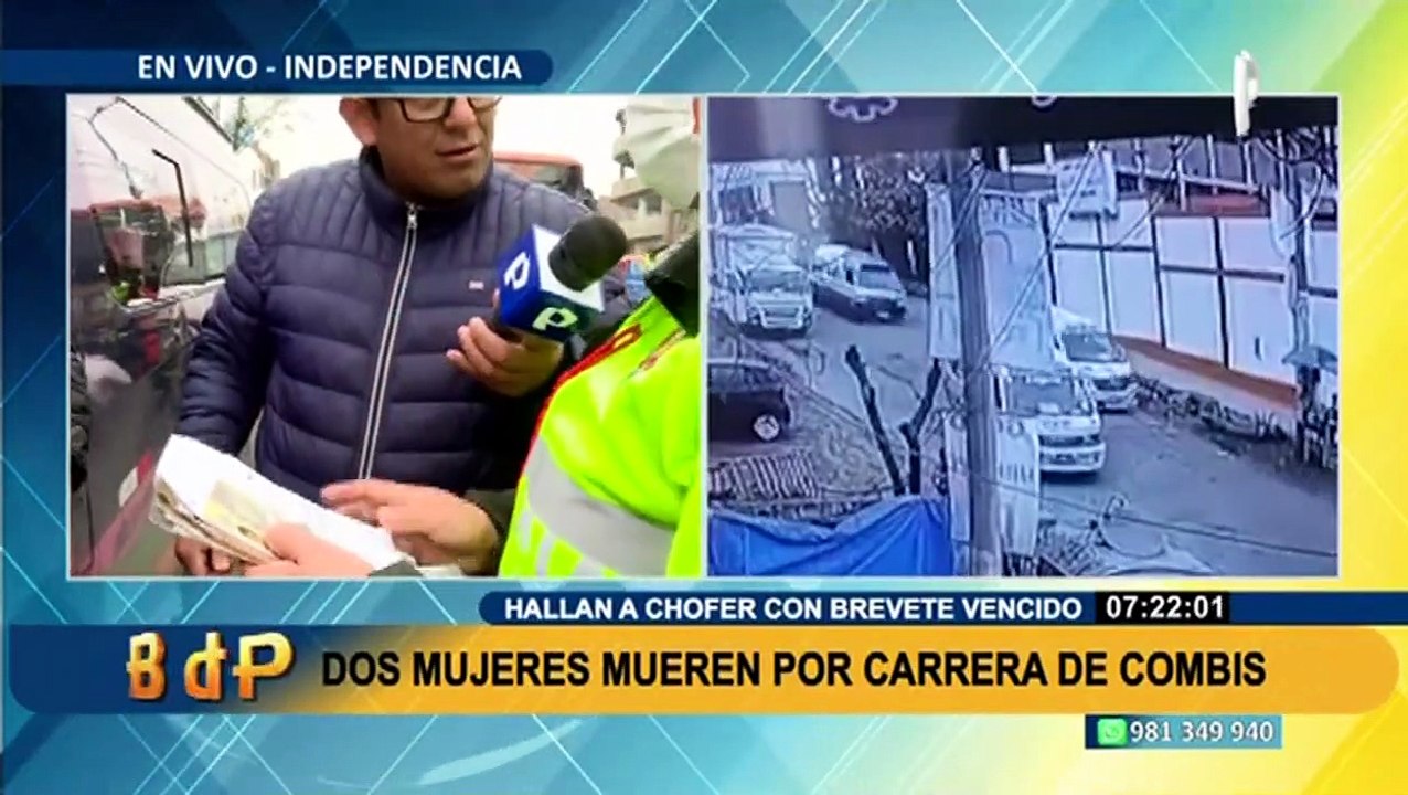 Choferes sin brevete y placas adulteradas: PNP halla numerosas faltas de combis y cústers