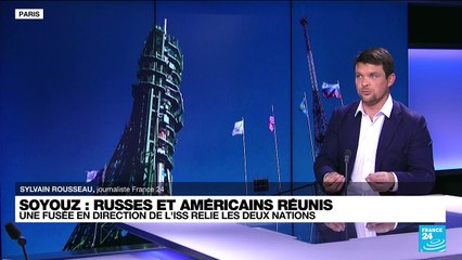 Soyouz : un Américain et deux Russes décollent vers l'ISS en pleine offensive en Ukraine