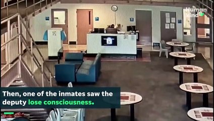 Inmates rush from cells to save deputy's life _ Humankind