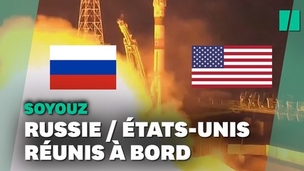 Download Video: Les États-Unis et la Russie décollent ensemble vers l’ISS