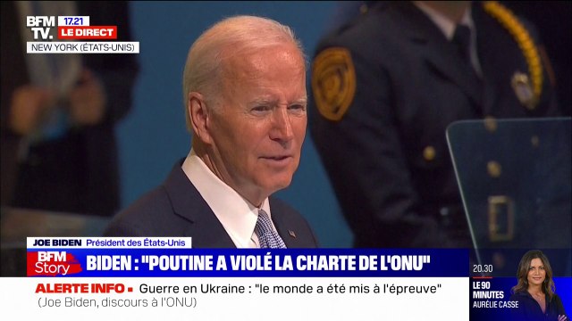 Joe Biden dit vouloir augmenter le nombre de pays membres du Conseil de sécurité des Nations unies