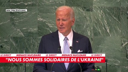 Joe Biden : «Les Etats-Unis soutiennent le renforcement du nombre de représentants permanents»