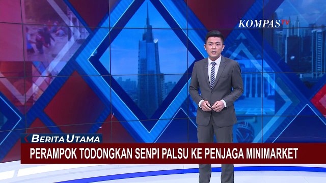 Perampok Todongkan Senjata Api ke Karyawan saat Beraksi di Minimarket, Ternyata Korek Api!