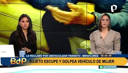 Salvan a conductor tras sufrir crisis convulsiva cuando manejaba en la Panamericana Sur